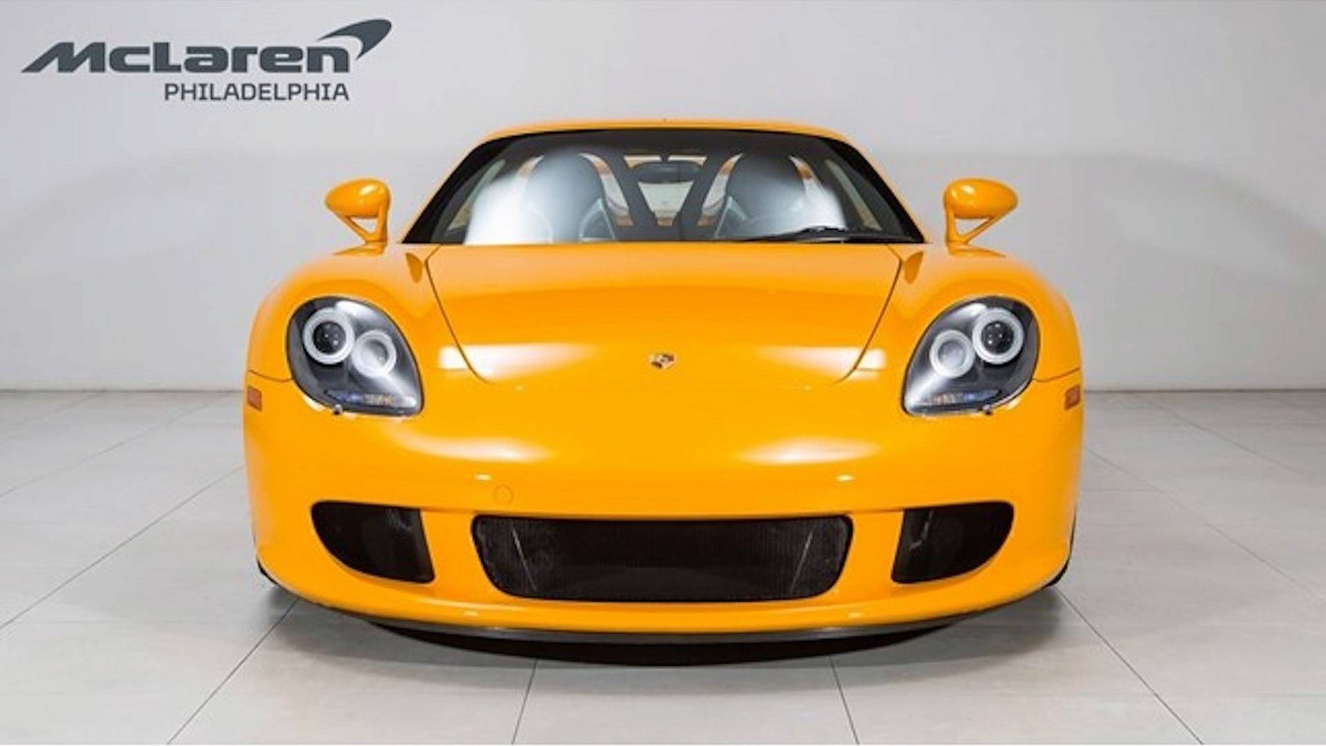 Signal-Yellow-Porsche-Carrera-GT-2 Yellow Porsche Carrera GT Will Have You Running For The Bank