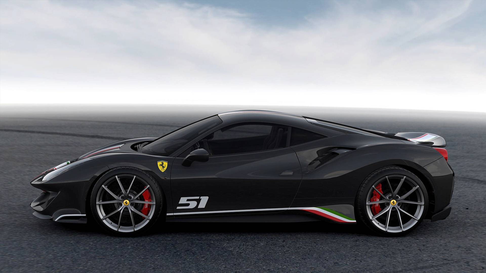 ferrari-488-pista-piloti-ferrari-nero-daytona-3 Ferrari’s 488 Pista Piloti Ferrari Edition Comes In Colors Other Than ‘Resale Red’