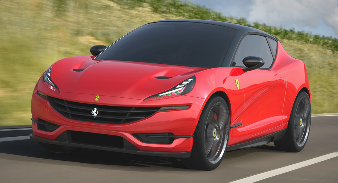 A Ferrari Hatchback  Is A Cute Idea But It Will Never 