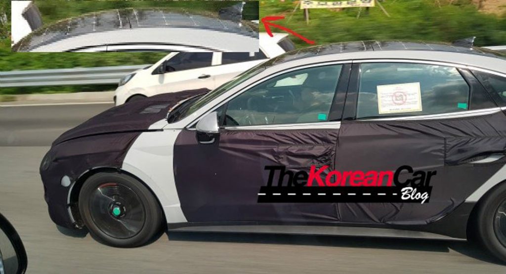  Why Does This Hyundai Sonata Prototype Have Solar Panels On Its Roof?