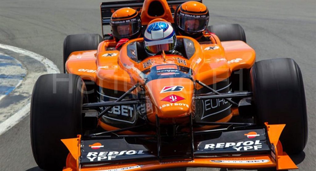  Buy A Triple-Seat F1 Car, Take Your Friends For The Ride Of Their Lives
