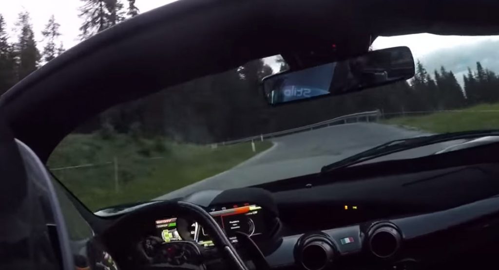 Ride Onboard A LaFerrari Aperta Going Very Fast Up A Thrilling Hill Climb