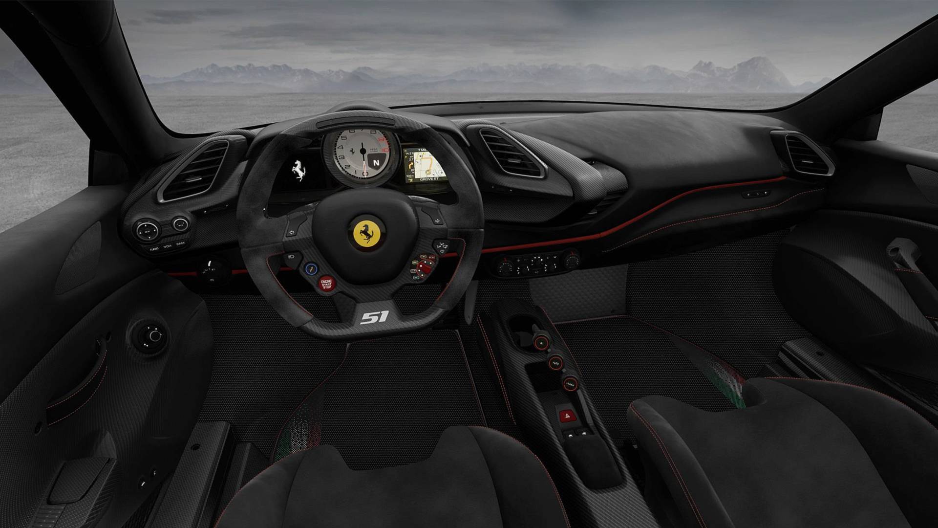 piloti-ferrari-interior-1 Ferrari’s 488 Pista Piloti Ferrari Edition Comes In Colors Other Than ‘Resale Red’