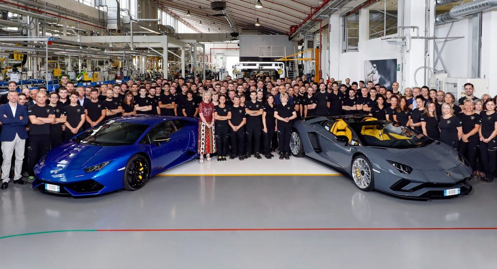  8,000 Aventadors And 11,000 Huracans Show Just How Fast Lamborghini Is Growing