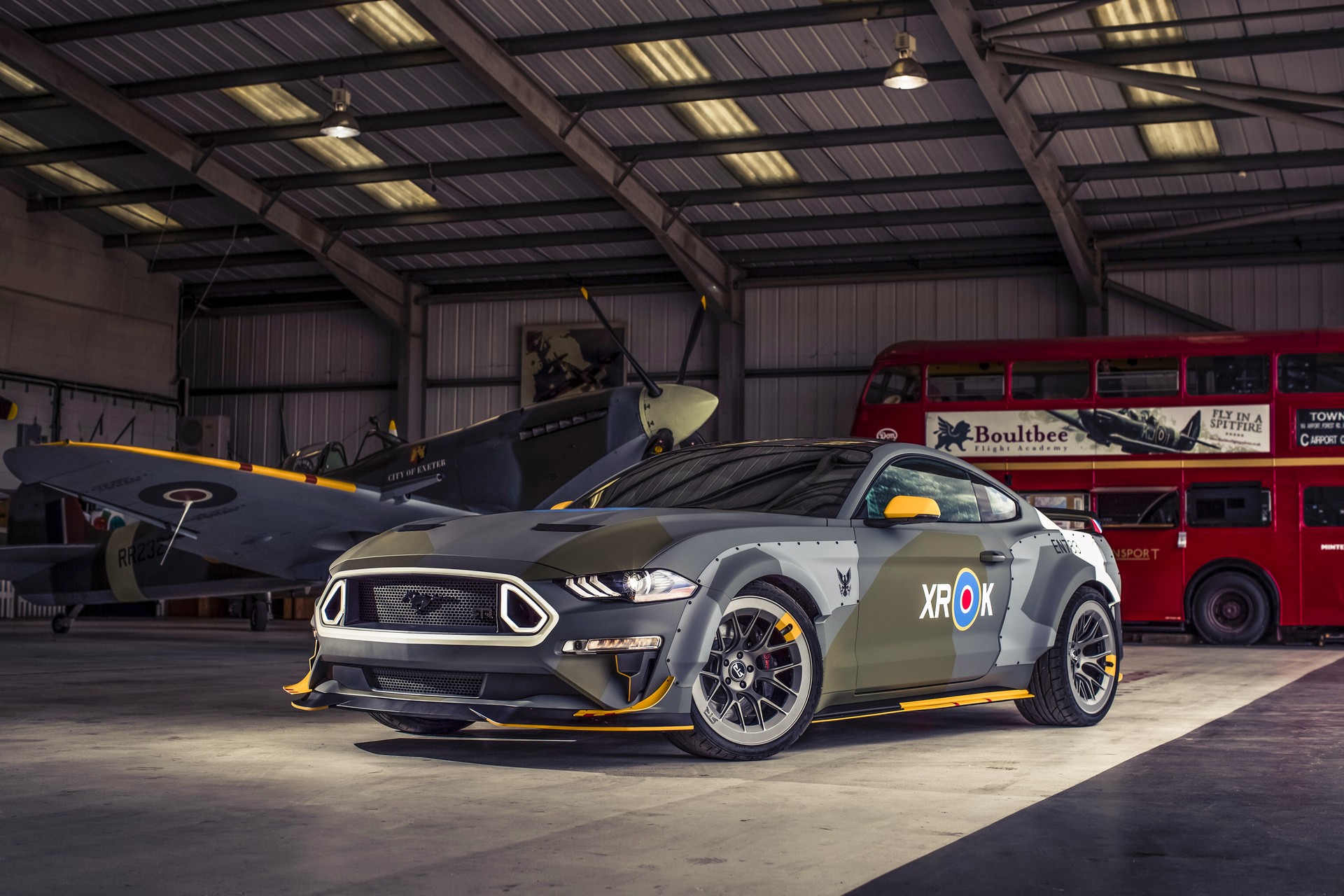 Eagle Squadron Mustang GT-1 700 HP Ford Eagle Squadron Mustang GT Debuts At Goodwood