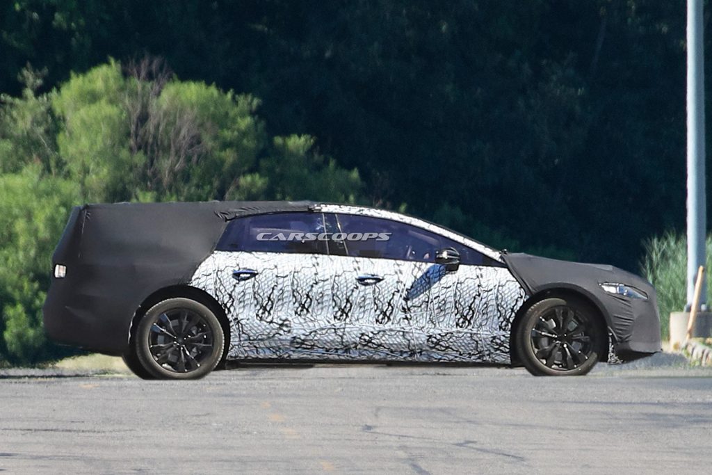 Mercedes EQS Electric Flagship Spotted For The First Time | Carscoops