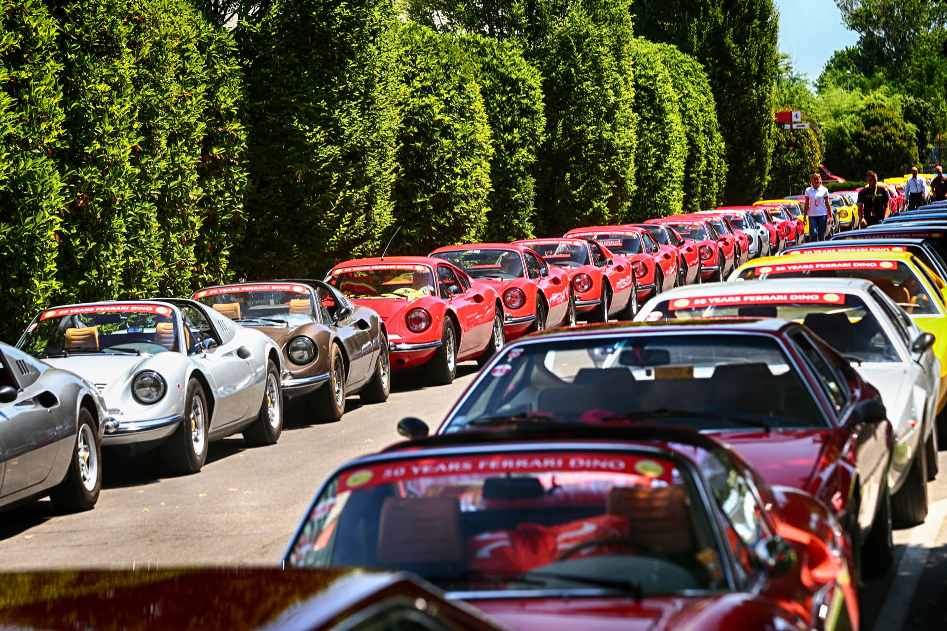 3_300618_dino_50years_067 copy 150 Ferrari Dinos Gather In Maranello To Celebrate The Model’s 50th Anniversary