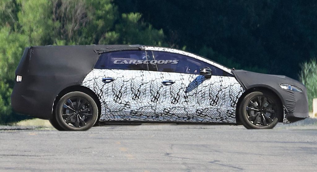  Mercedes EQS Electric Flagship Spotted For The First Time