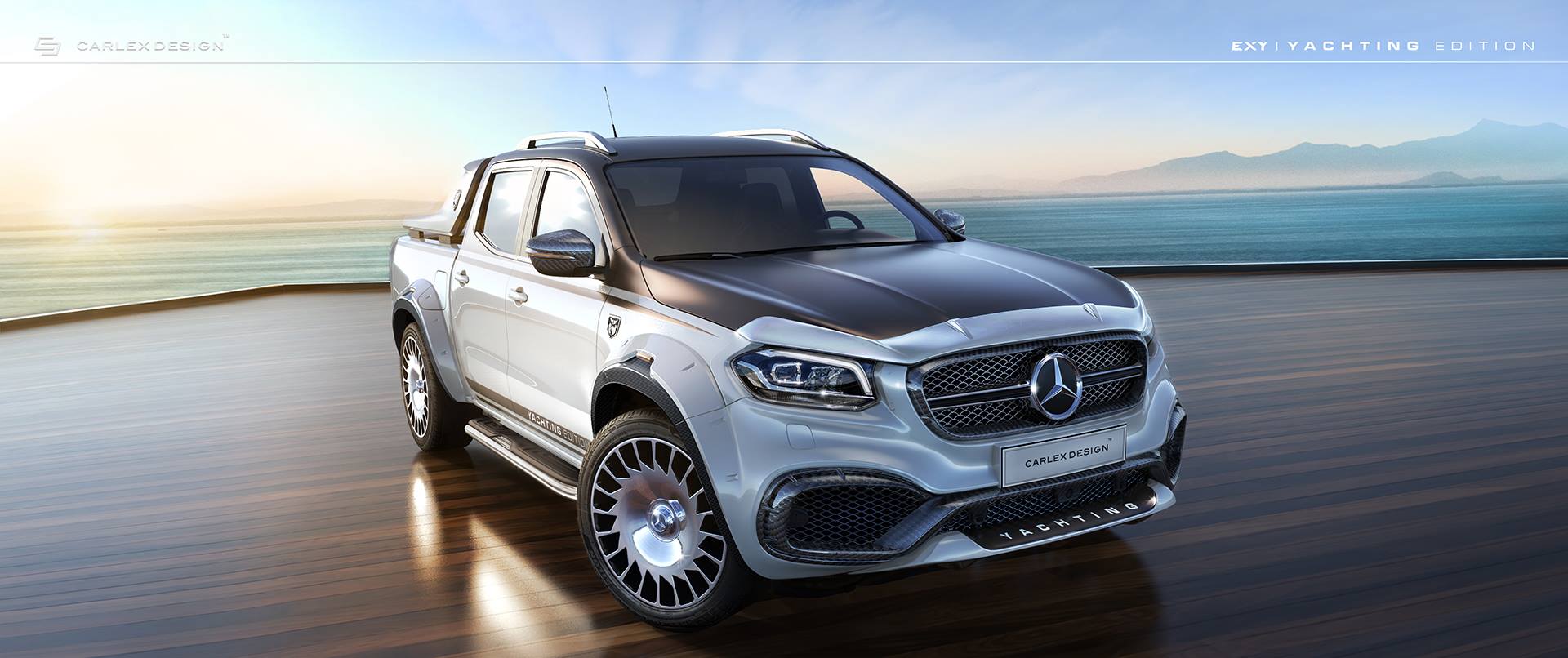 mercedes-benz-x-class-yachting-edition-carlex-tuning-9 Would You Spend $122,000 On A Mercedes X-Class Pickup With Maybach-Inspired Looks?