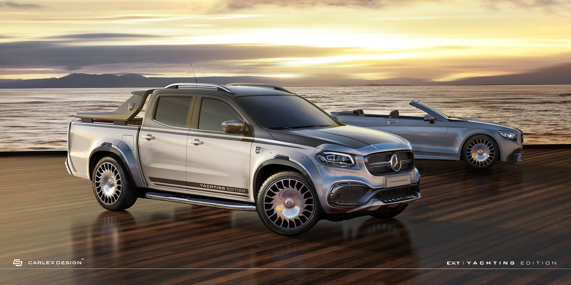 mercedes-benz-x-class-yachting-edition-carlex-tuning-2 Would You Spend $122,000 On A Mercedes X-Class Pickup With Maybach-Inspired Looks?
