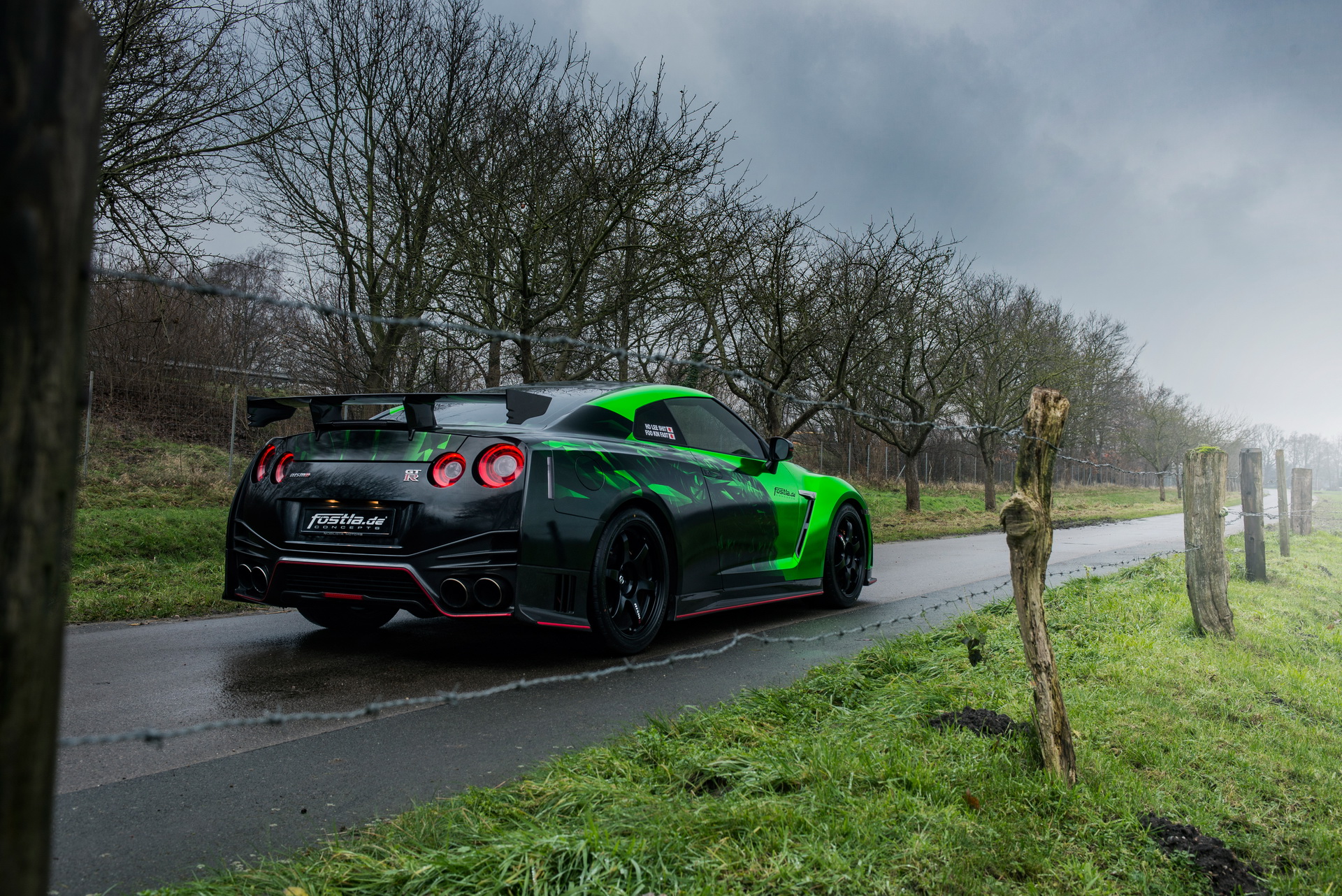 nissan-gt-r-fostla-tuning-14 Ho Lee Sheet! Nissan GT-R Nismo With Fostla Wrap Is Foo Kin Fast