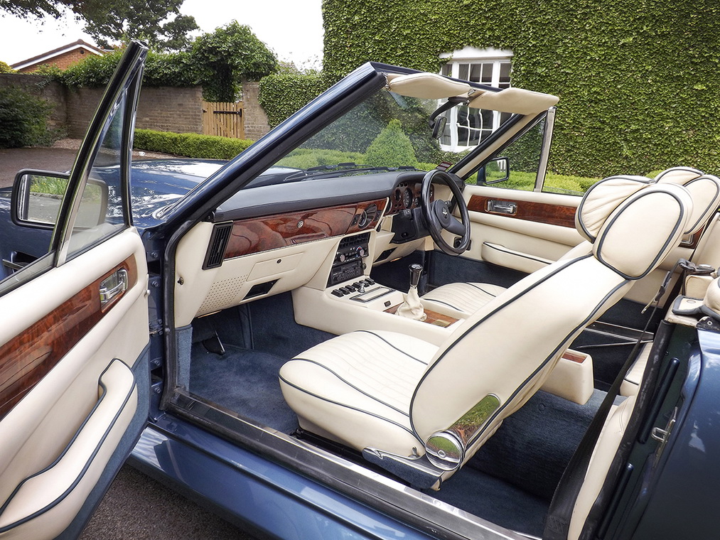 1987-aston-martin-vantage-volante-x-pack-9 Rare 1987 Aston Martin Vantage Volante X-Pack Goes For $370k