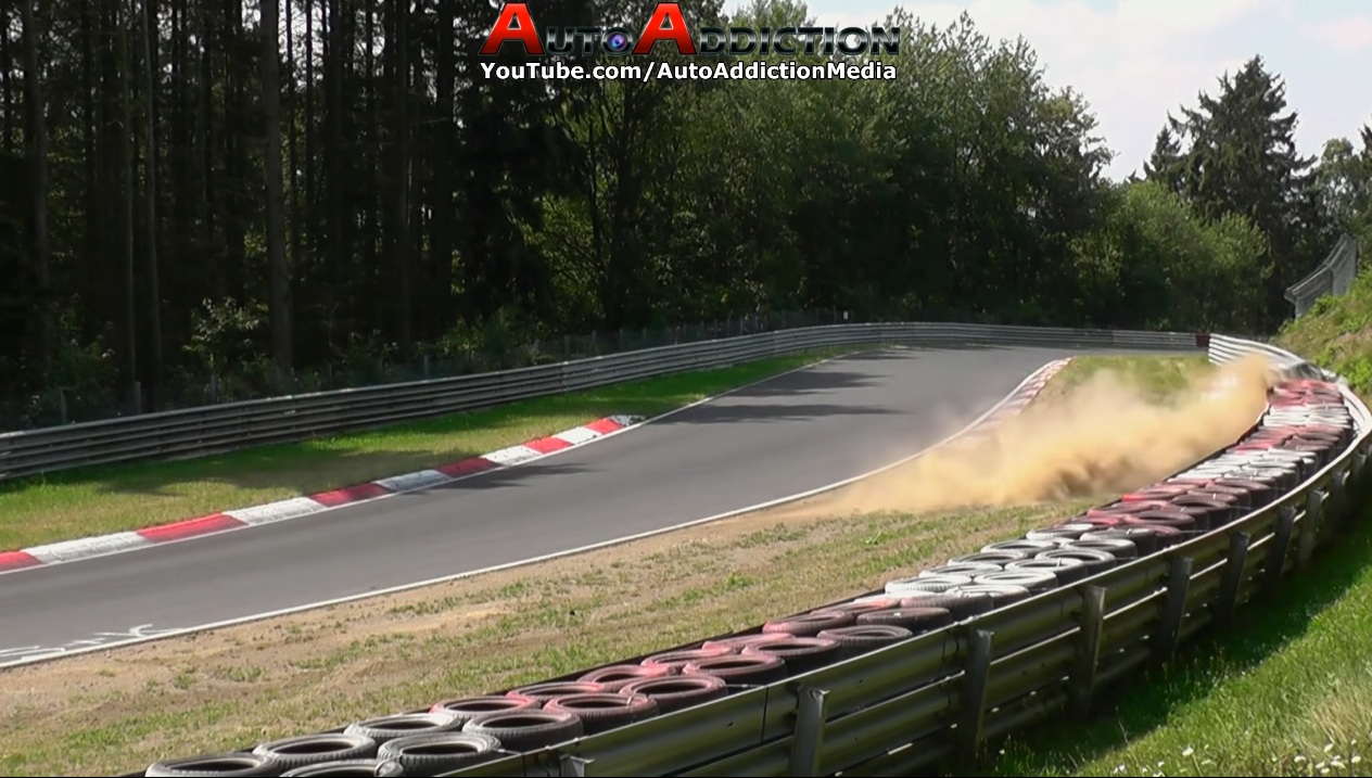 vw-scirocco-nurburgring-crash-2 Volkswagen Scirocco Rolls Thrice In Brutal Nurburgring Crash