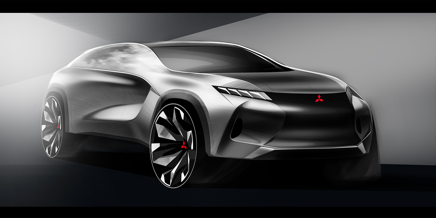 mitsubishi-suv-concept-renderings-3 Next-Gen Mitsubishi Mirage To Morph Into A Nissan Juke-Based Crossover