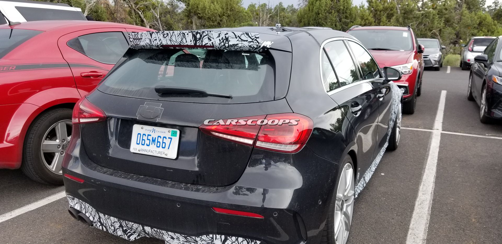 Mercedes-AMG-A45-Spy-Shots-9 U Spy The New Mercedes-AMG A45 Testing Near The Grand Canyon