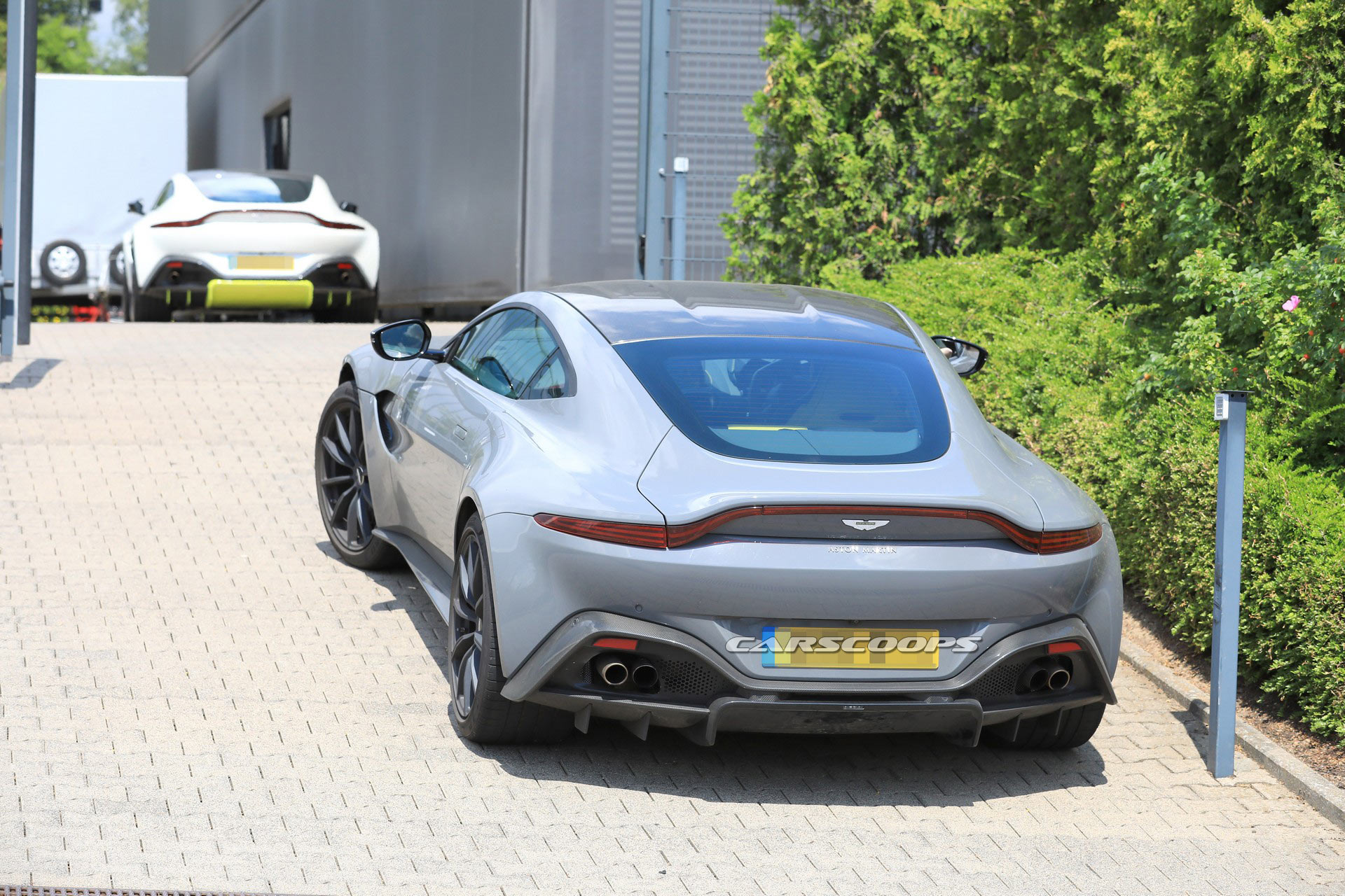 Aston-Martin-Vantage-S-24 Aston Martin Vantage S Spied With Beefier Brakes And A Four-Tailpipe Exhaust