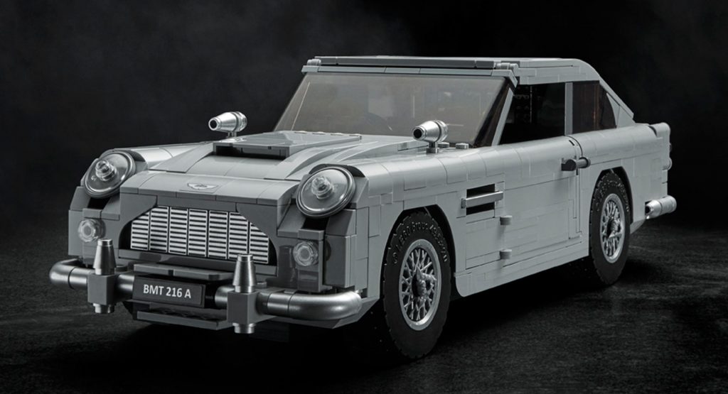  LEGO’s James Bond Aston Martin DB5 Has A Working Ejector Seat