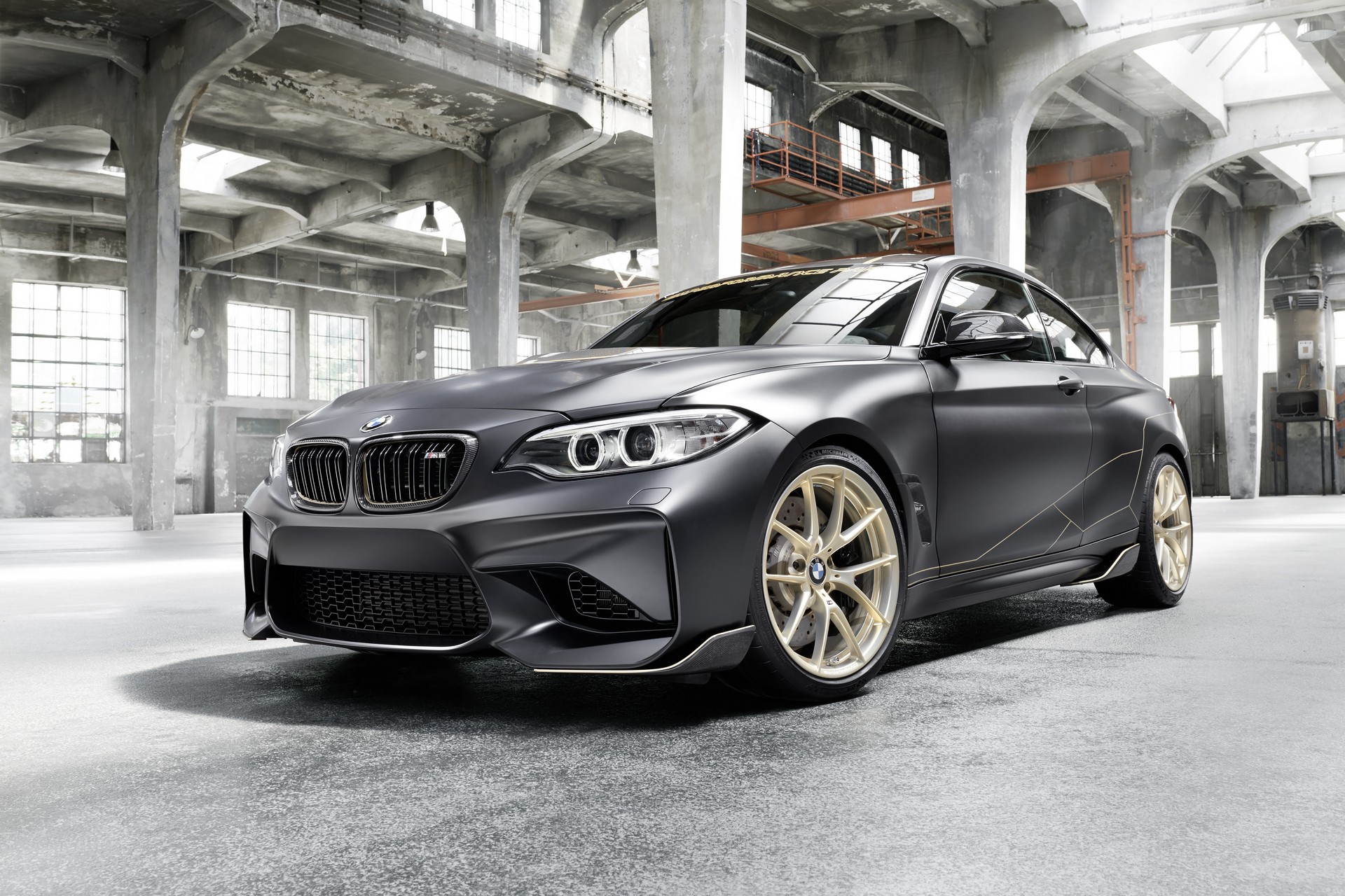 BMW M Performance Parts Concept-2 BMW M Performance Parts Concept Is A Lightweight M2 Designed For Goodwood