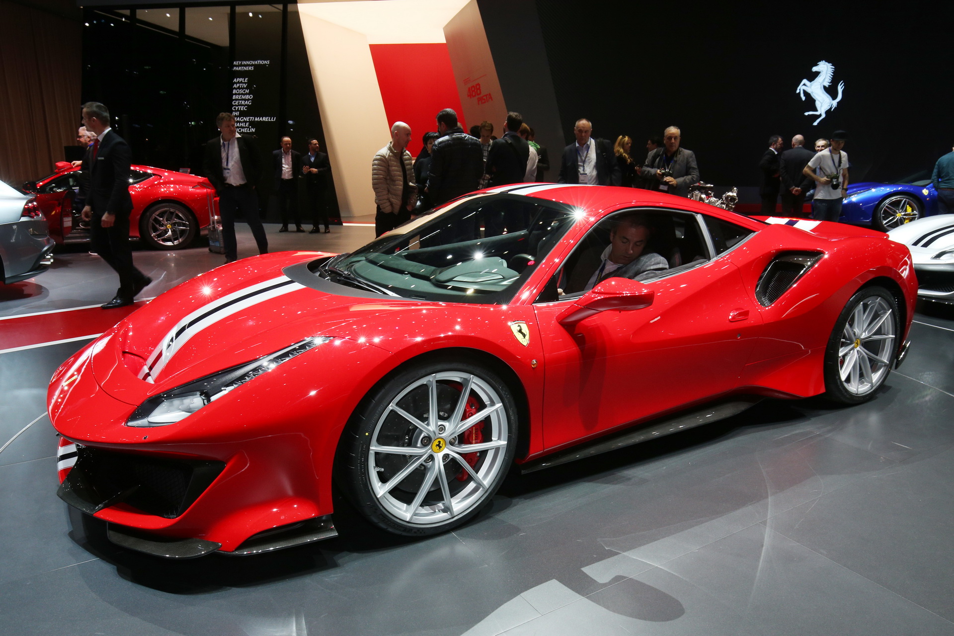 2018-Ferrari-488-Pista-01 Ferrari Files Patent For An Electrically Turbocharged Engine, Could Be A Four-Cylinder