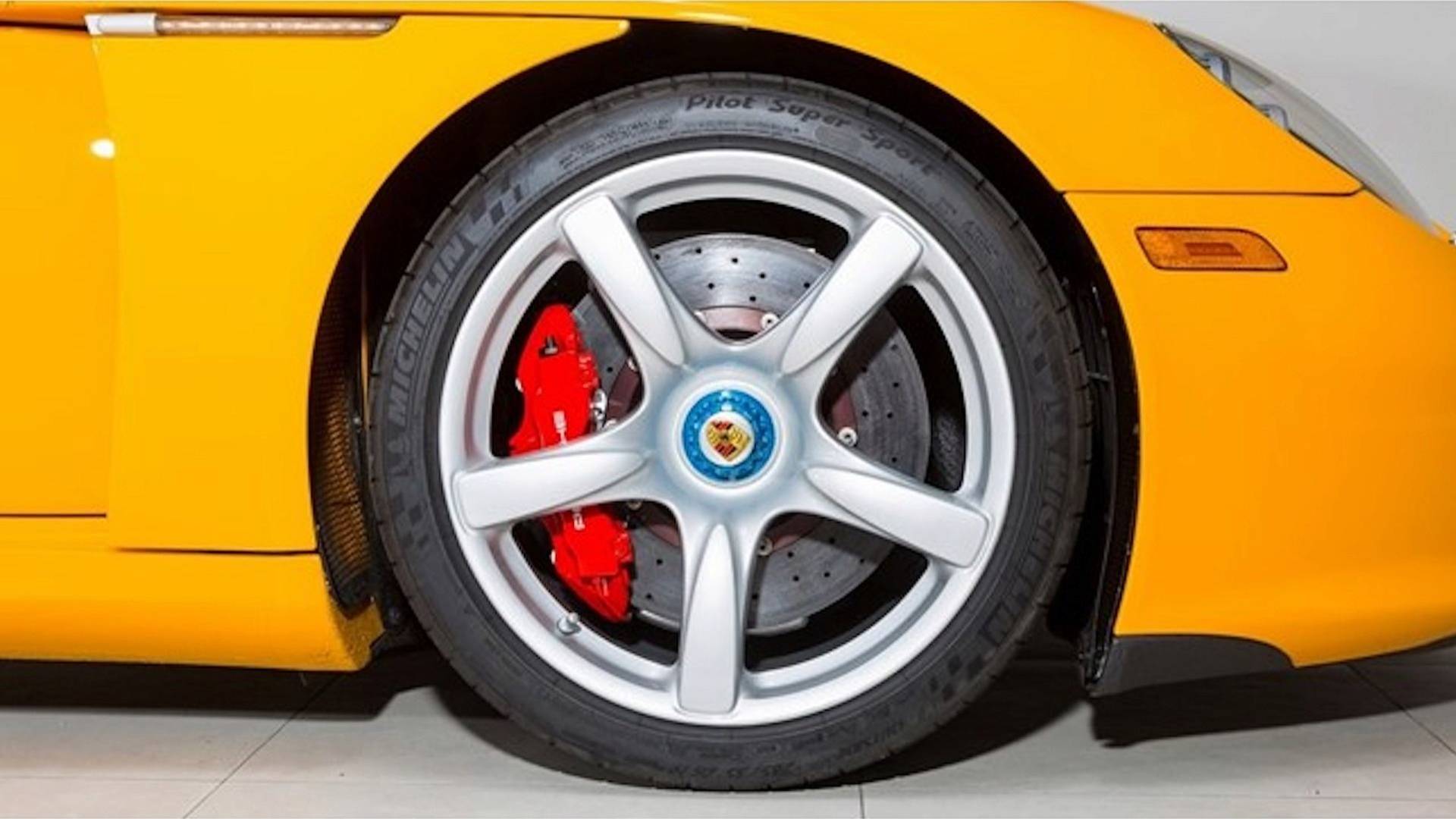 Signal-Yellow-Porsche-Carrera-GT-13 Yellow Porsche Carrera GT Will Have You Running For The Bank