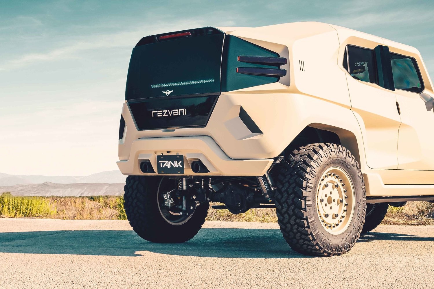 Rezvani Tank Military Edition-17 Rezvani Tank Military Edition Is An Armored Beast With Optional Hellcat Power