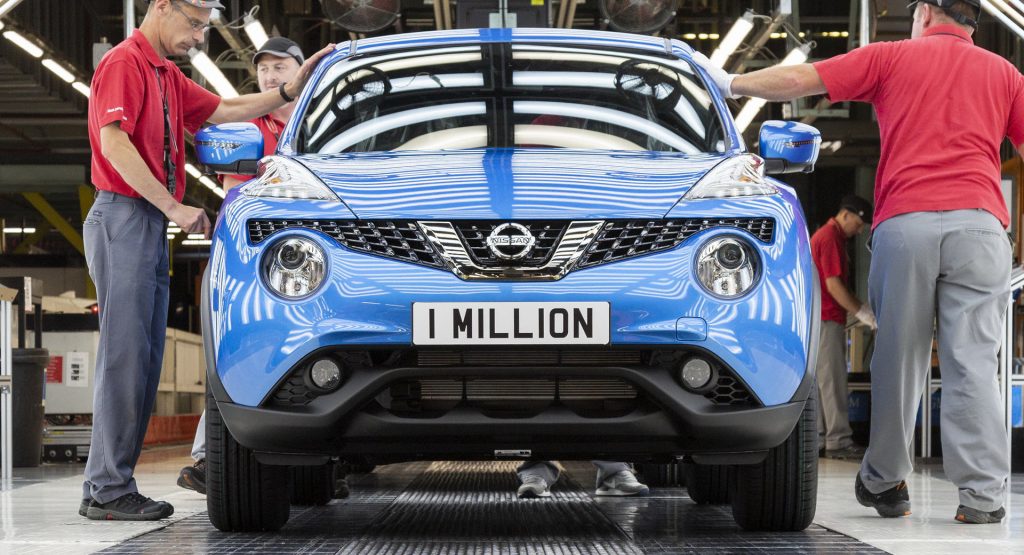  Nissan Builds 1 Millionth Juke In Sunderland Factory