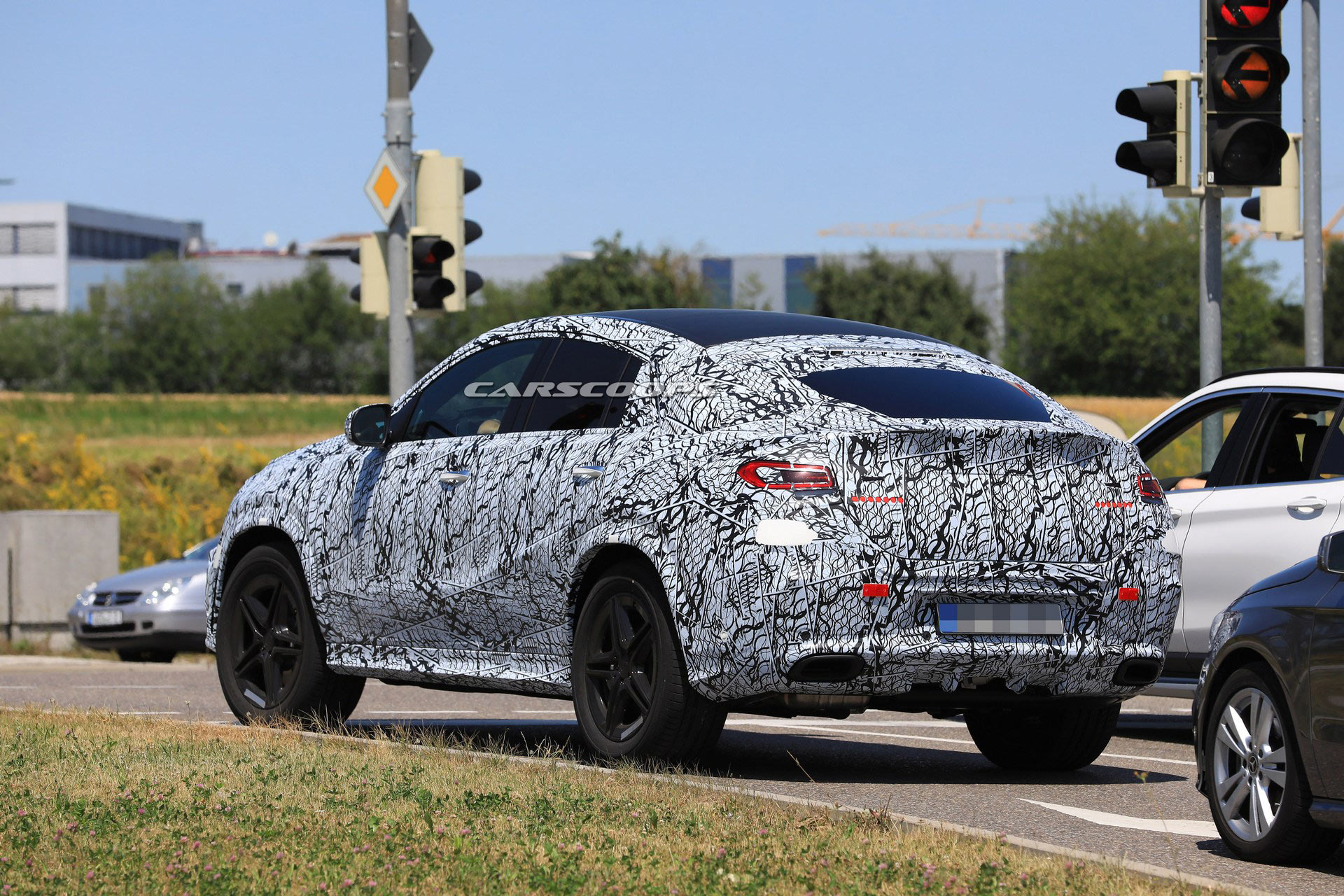 Mercedes-GLE-Coupe-spy-1 2020 Mercedes GLE Coupe Teased Ahead Of August 28th Debut
