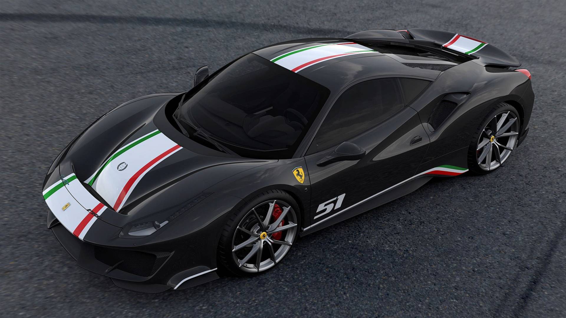 piloti-ferrari-nero-daytona Ferrari’s 488 Pista Piloti Ferrari Edition Comes In Colors Other Than ‘Resale Red’