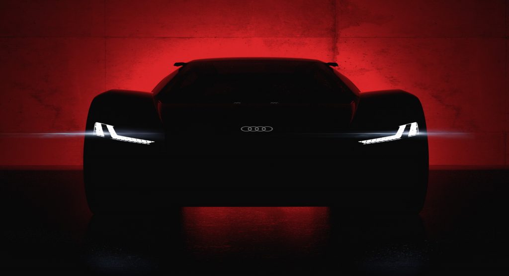  Audi Teases New Electric PB18 E-Tron Supercar Concept Ahead Of August 23 Debut