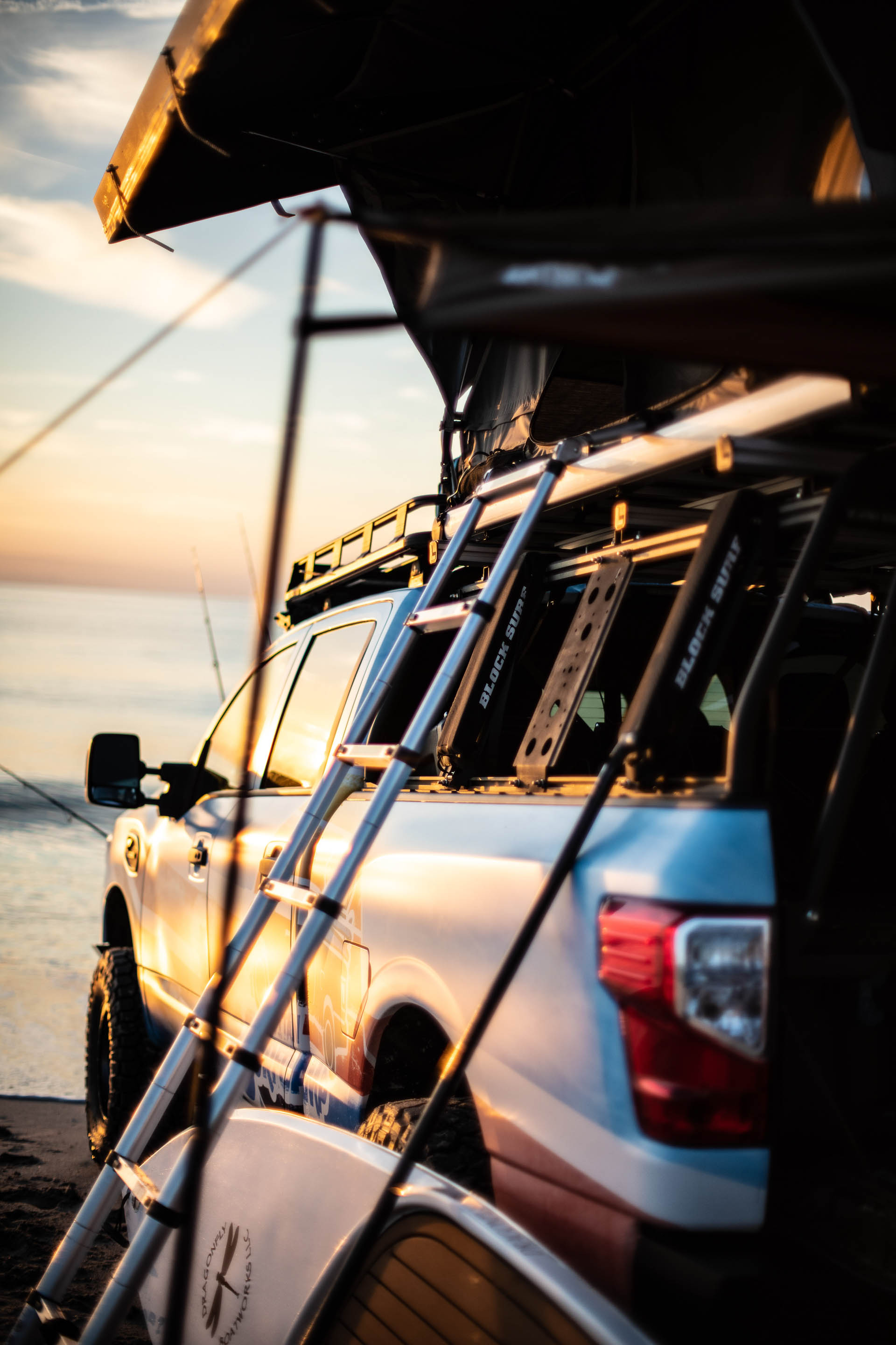 Nissan TITAN XD flexes its beach body as TITAN Surfcamp Nissan Titan Surfcamp Show Truck Heads For The Shore