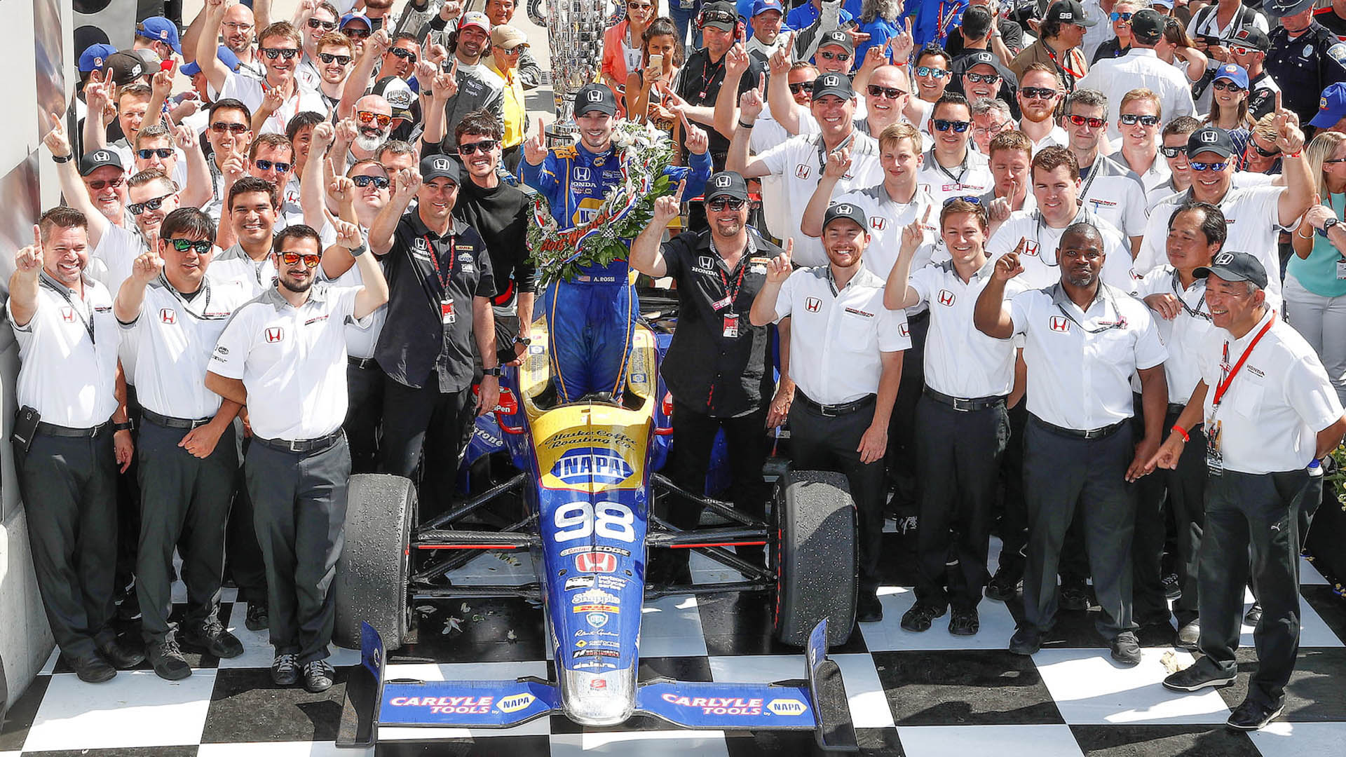 alex-rossi-dallara-honda-dw12-auction-09 100th Indianapolis 500-Winning Car Looking For A New Home