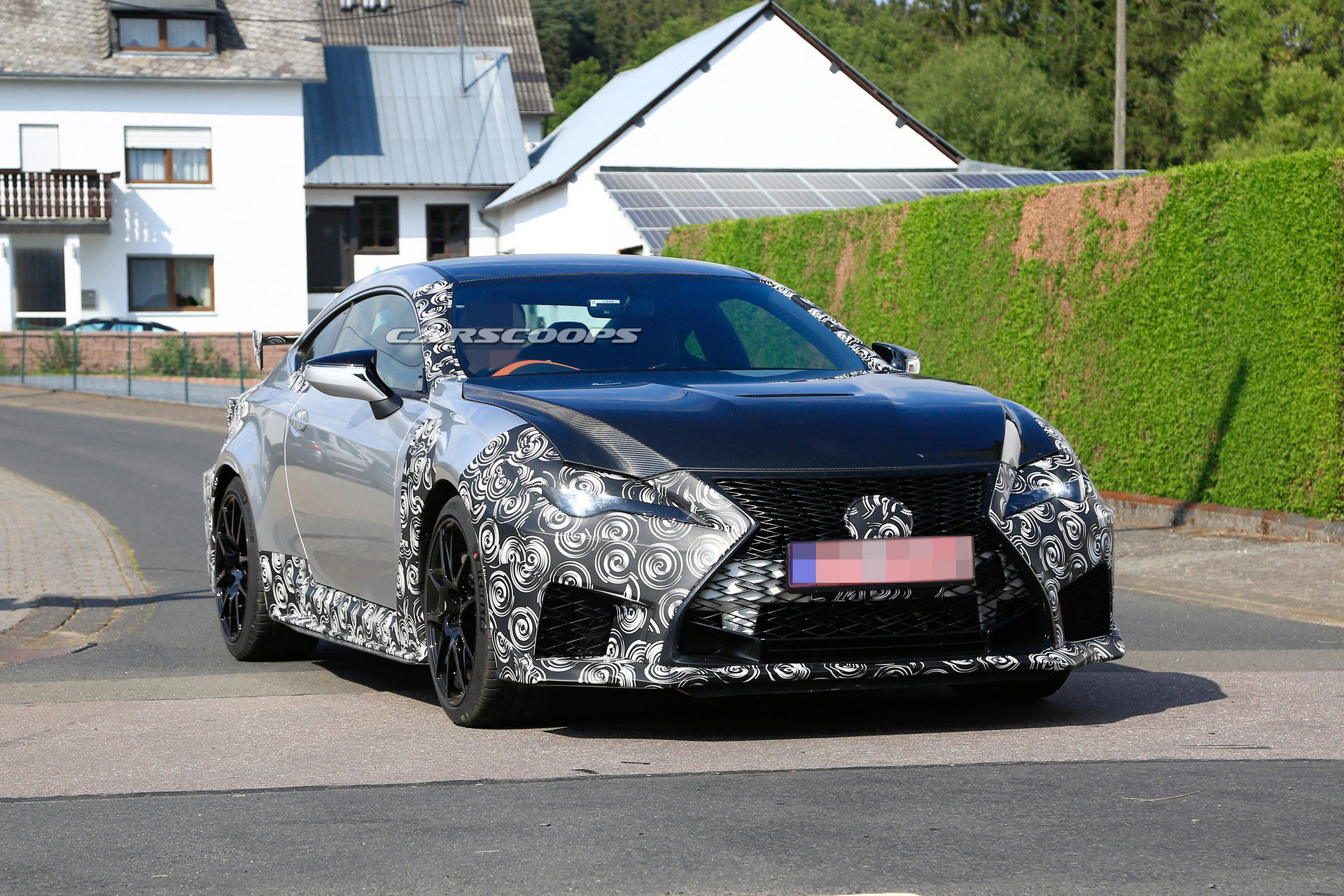 Lexus-RC-F-GT-spy-2 Lexus RC F Track Edition Headed To Detroit With A Number Of Carbon Fiber Components