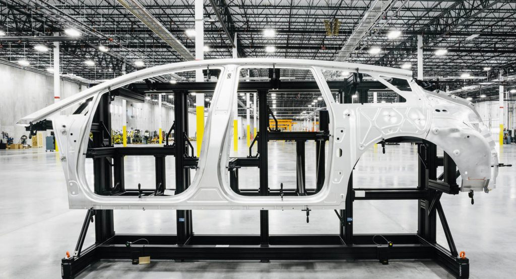 Faraday Future Builds First Body-In-White For FF 91, Says Deliveries On Track For December