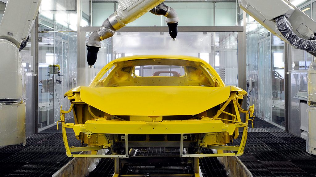  Ferrari’s New Paint Process Means Better Finishes (And More Of Them)