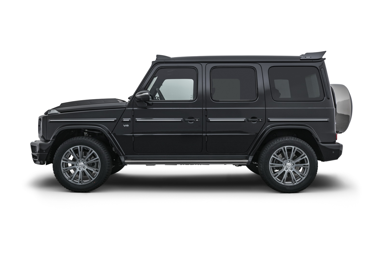2019-mercedes-benz-g-class-brabus-tuning-30 Tired Of Tahoes? Mercedes G500 By Brabus Would Look Great In A Black-Ops Flick