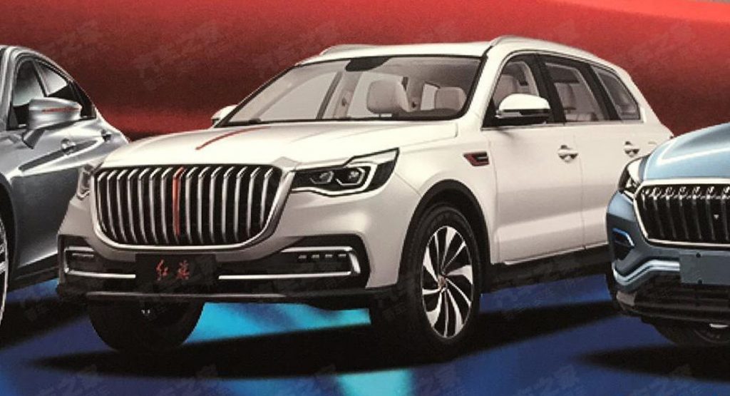  Hongqi’s HS7 SUV Probably Sports The World’s Largest Grille