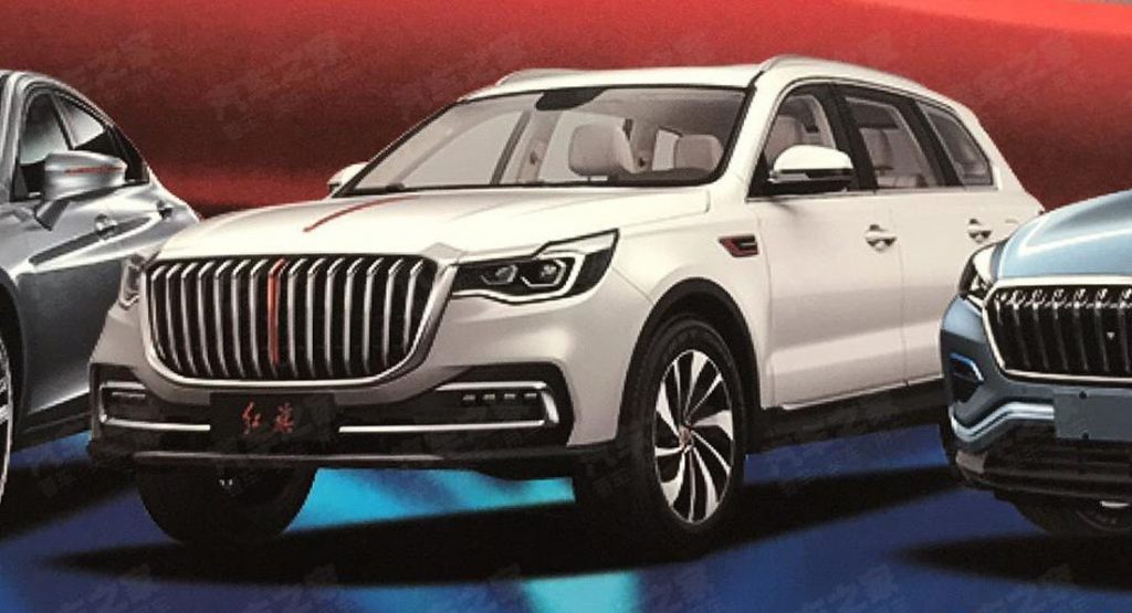 Hongqi’s HS7 SUV Probably Sports The World’s Largest Grille