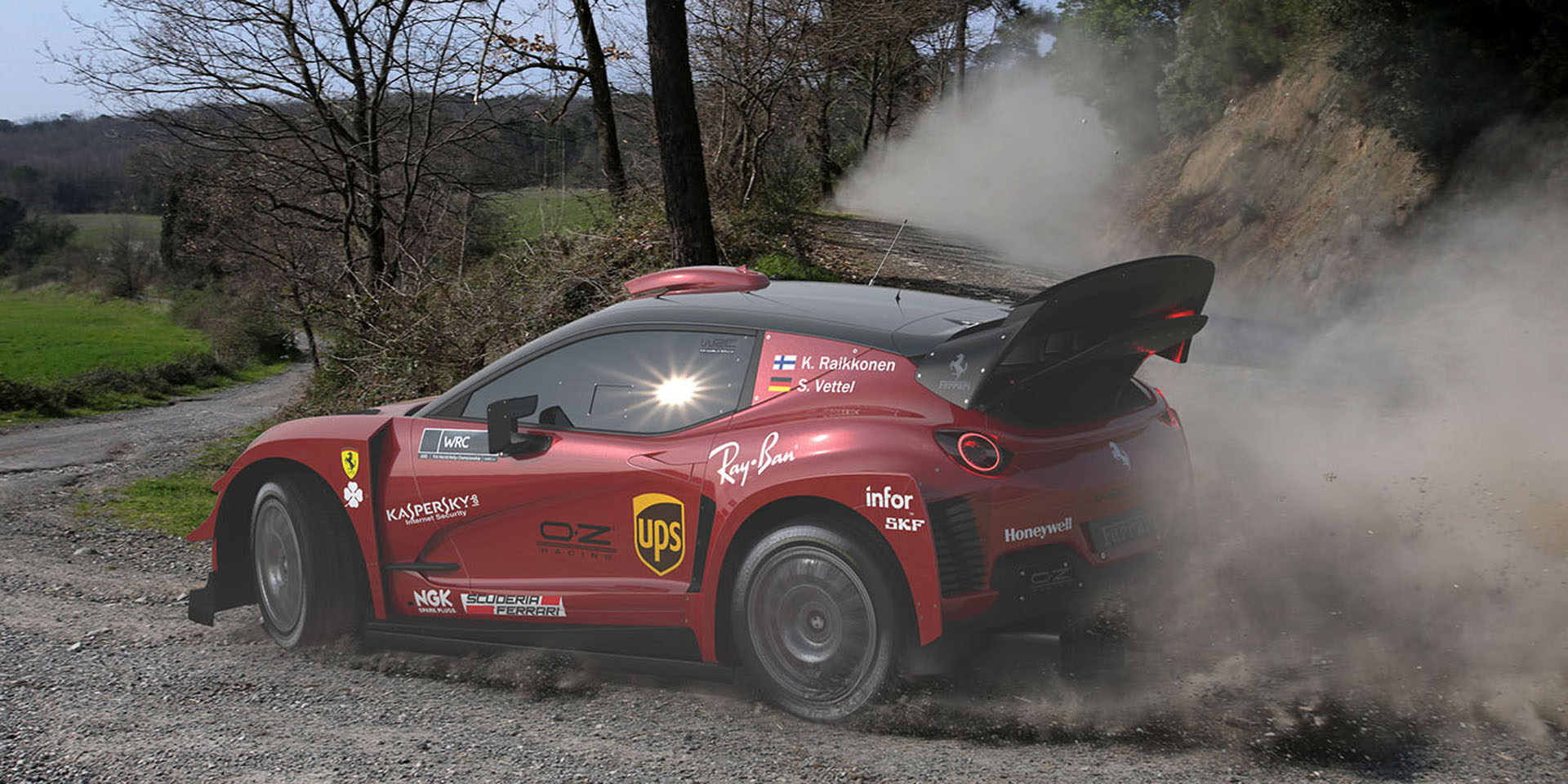 ferrari-wrc-hatchback-06 What If Ferrari Quit Formula 1 And Decided To Go Rallying Instead?