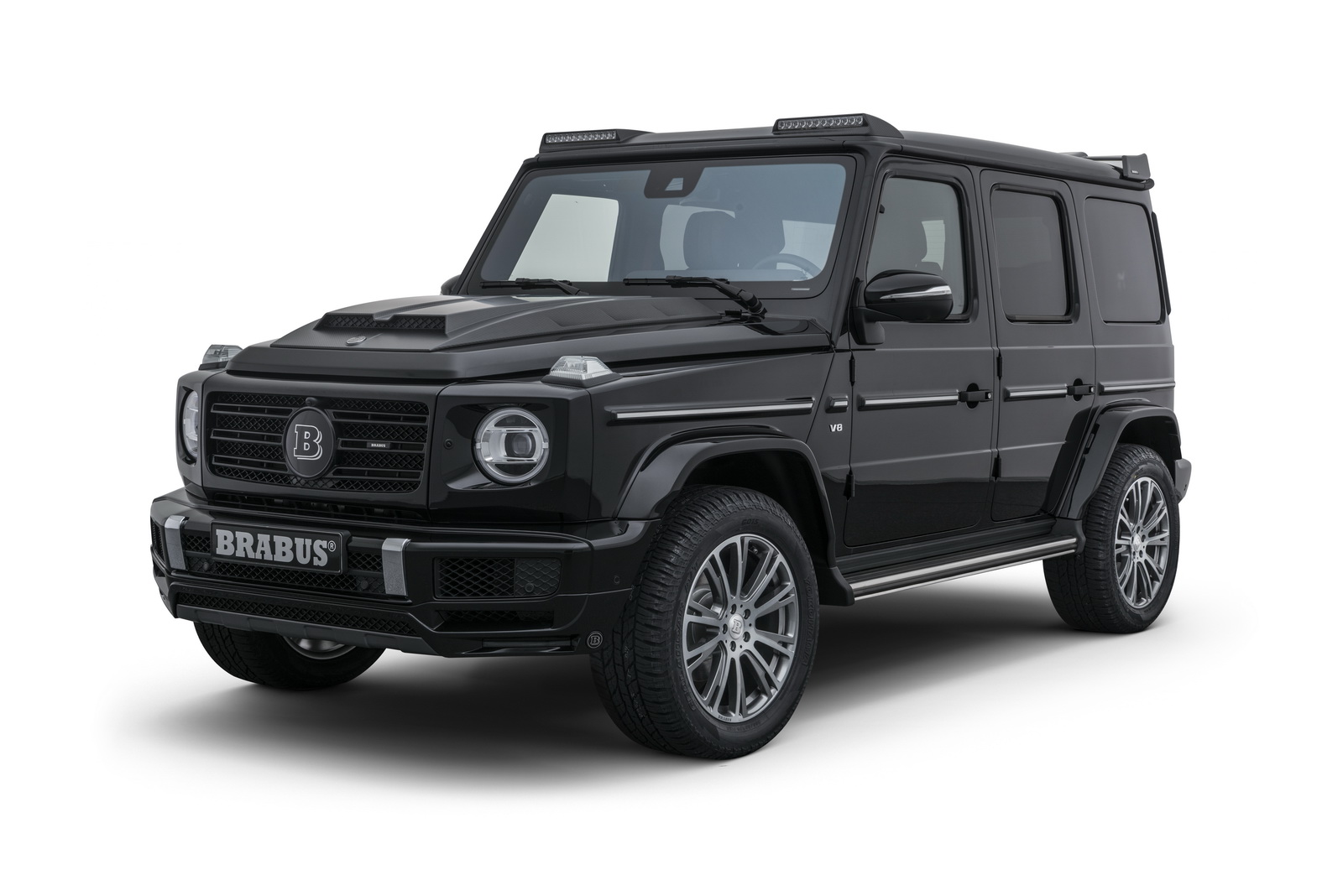 2019-mercedes-benz-g-class-brabus-tuning-27 Tired Of Tahoes? Mercedes G500 By Brabus Would Look Great In A Black-Ops Flick