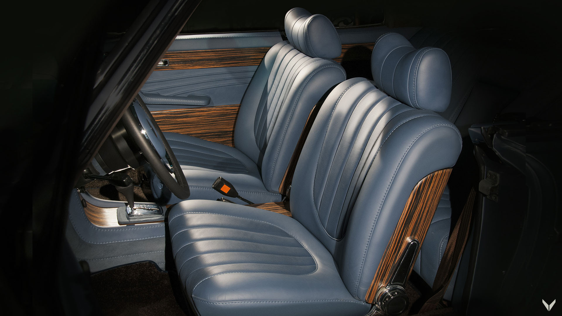 1970_mercedes_benz_250_ce_7 copy Vilner Restored A 1970 Mercedes 250 CE Using Pieces Of A Riva Boat