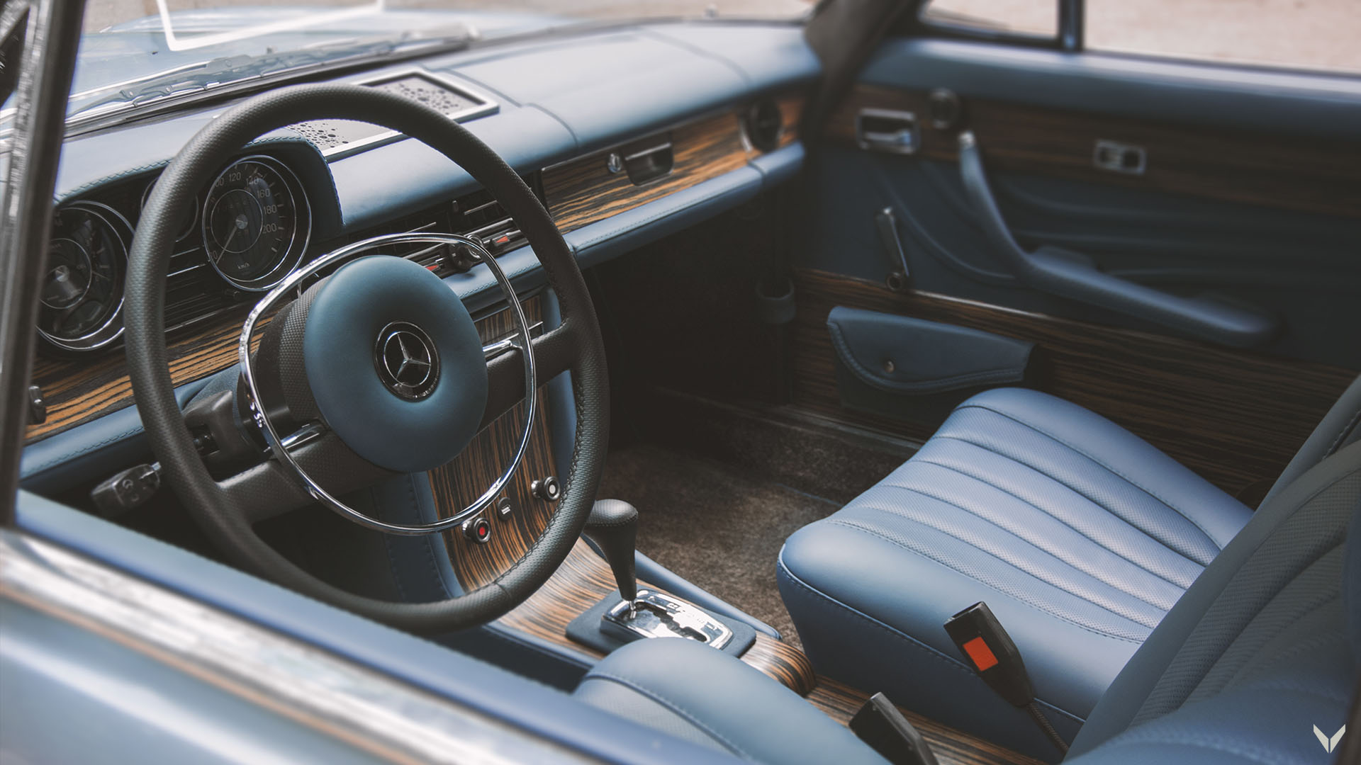 1970_mercedes_benz_250_ce_18 copy Vilner Restored A 1970 Mercedes 250 CE Using Pieces Of A Riva Boat