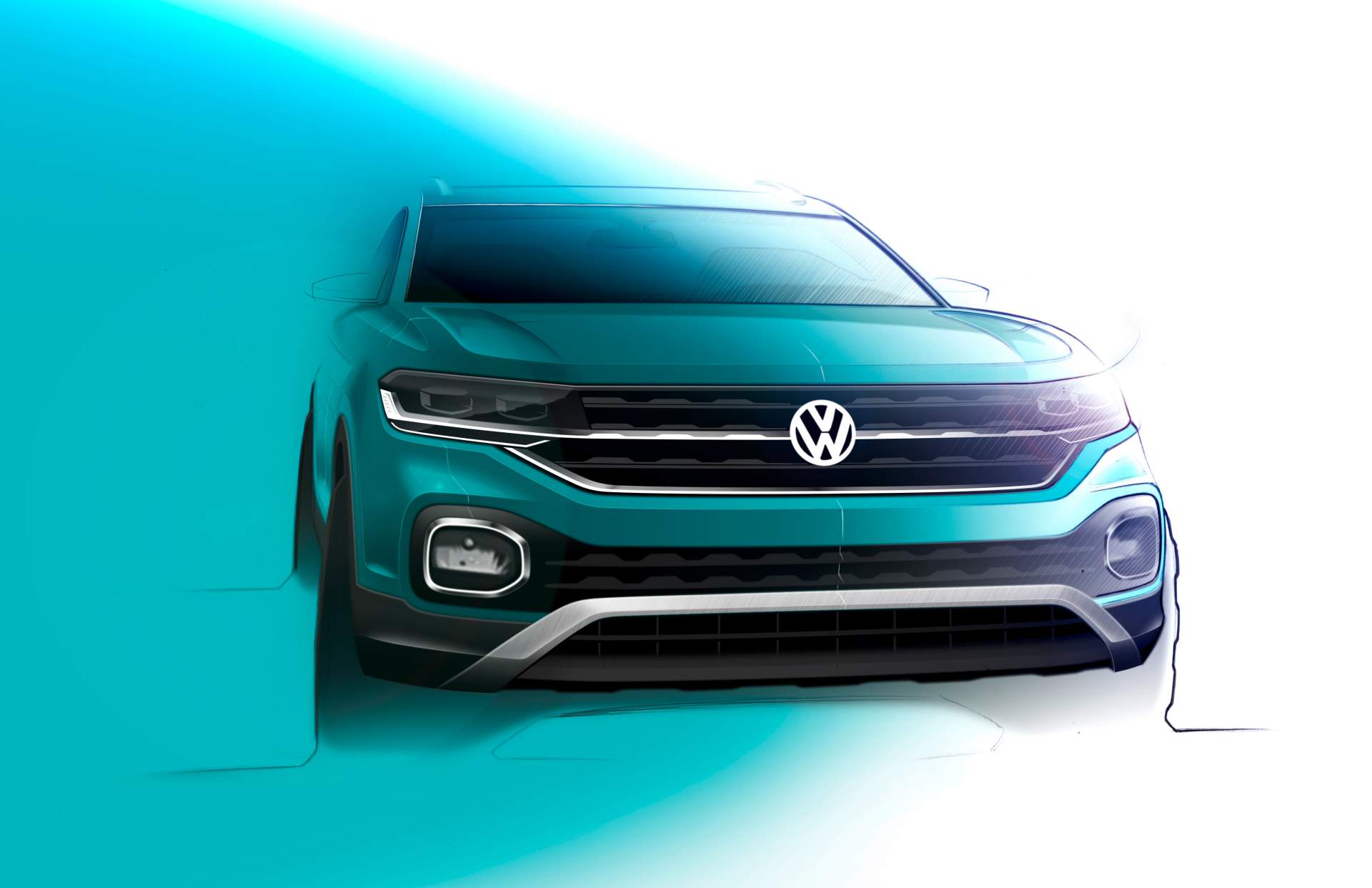 The all new Volkswagen T-Cross VW Wants You To Know That The 2019 T-Cross Subcompact SUV Is “Cool”