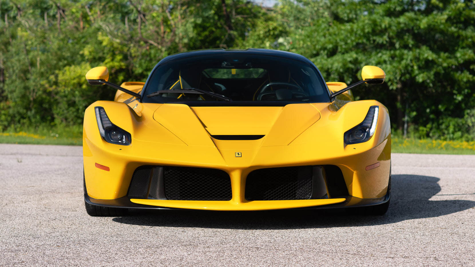 laferrari-mecum-monterey-yellow-06 Red Or Yellow? Take Your Pick Of LaFerraris At Mecum’s Monterey Auction