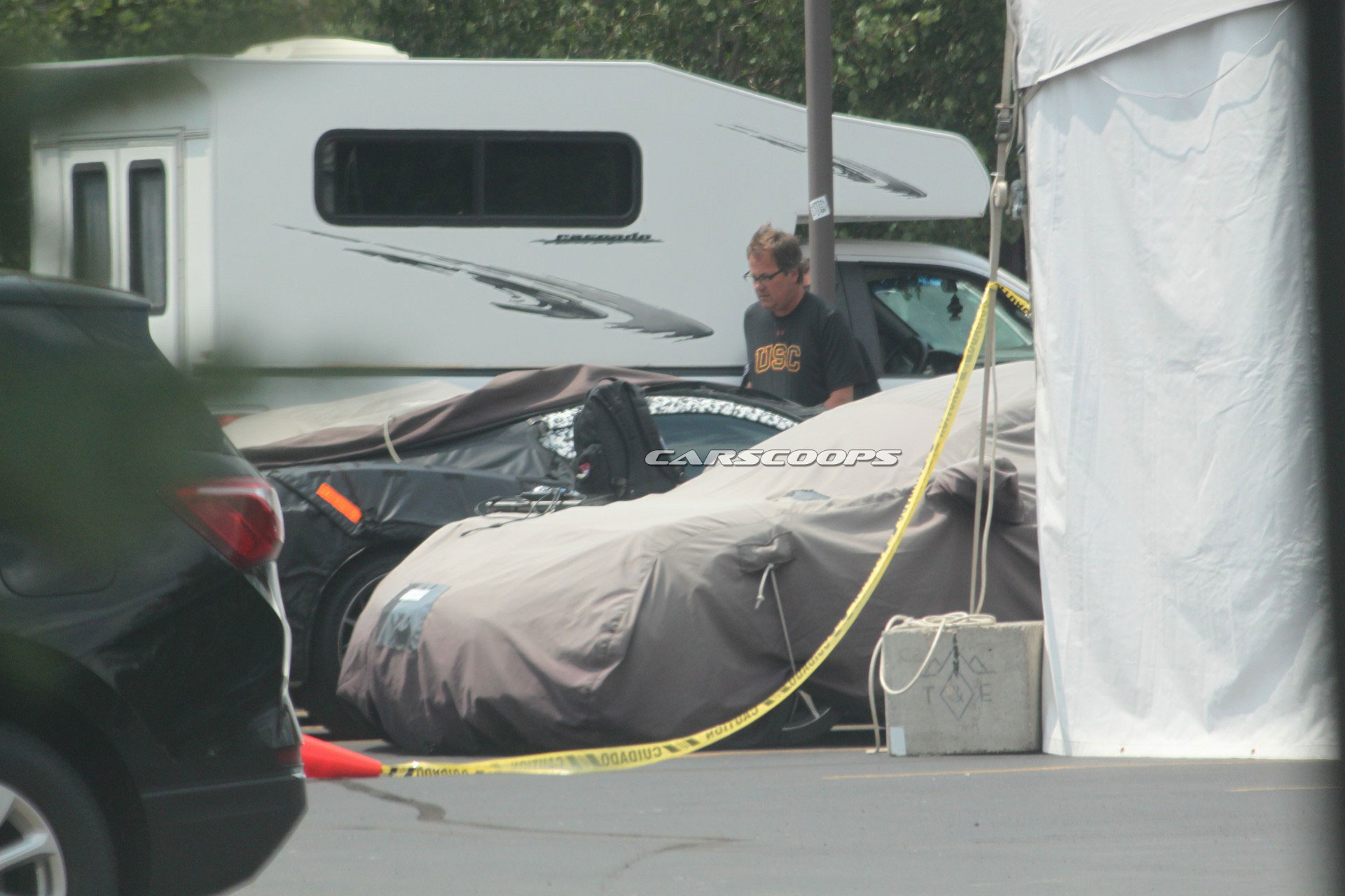 2020-Mid-Engine-Corvette-Spy-2 2020 Mid-Engine Corvette Getting Ready To Attack Ferraris (Now, On Video Too)