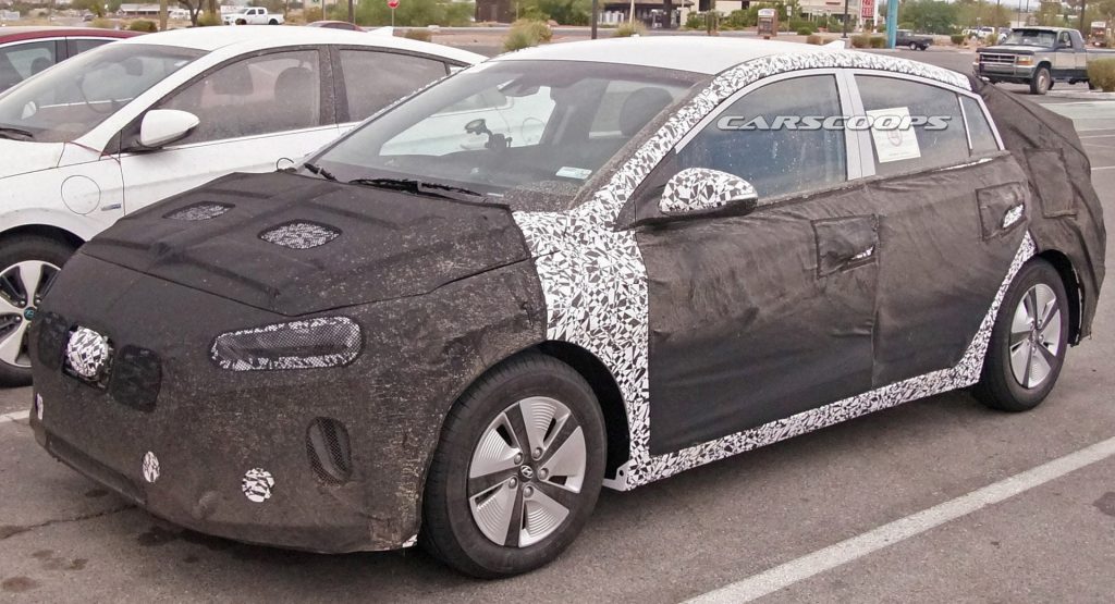  2020 Hyundai Ioniq Facelift Spied With A New Grille