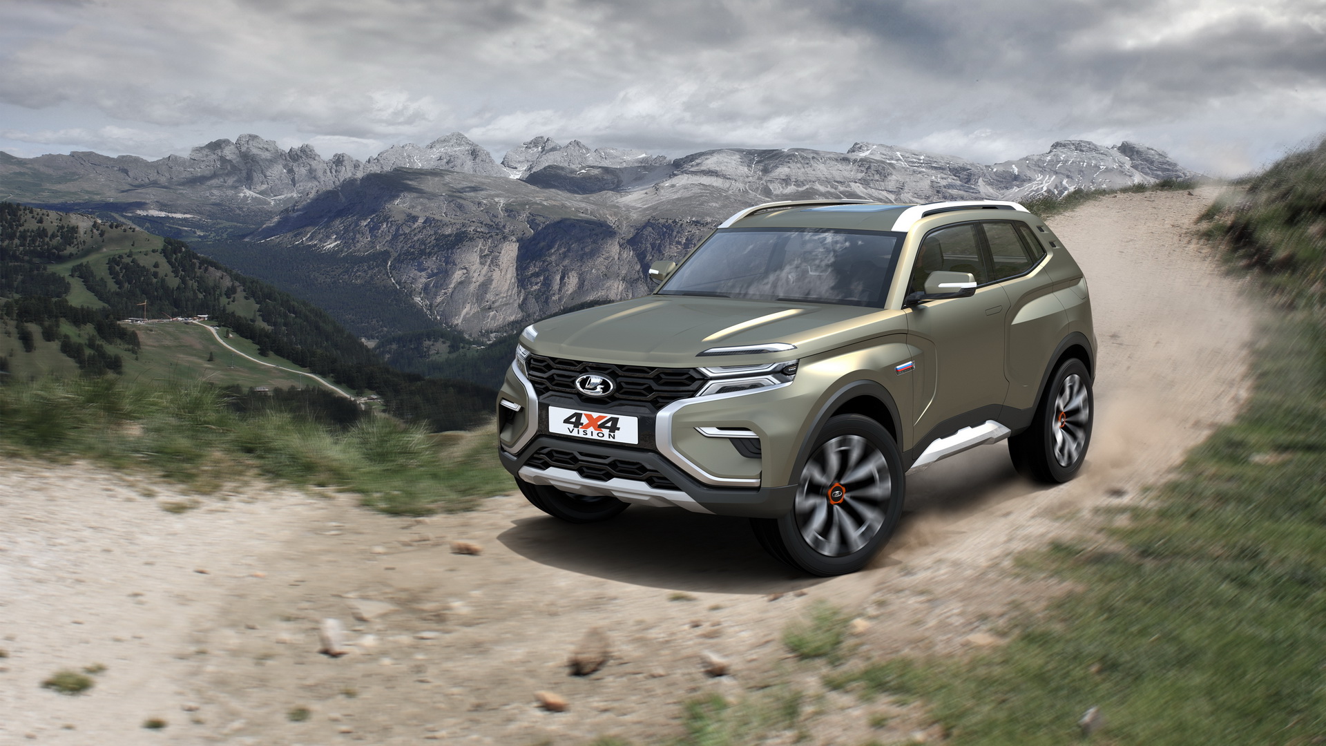 Autodesk VRED Professional 2018 Lada 4×4 Vision Concept Goes Official At Moscow Show, Could Preview Next Niva