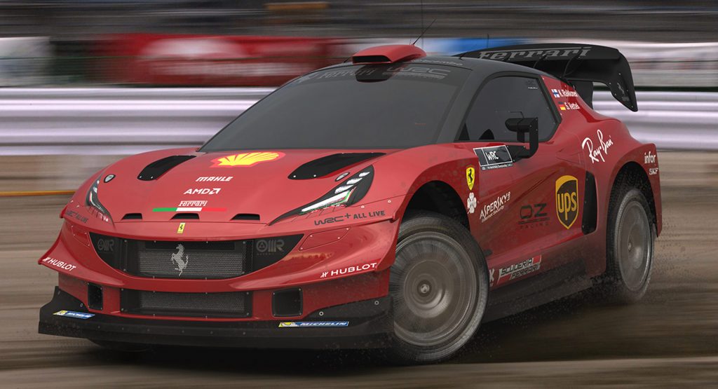 What If Ferrari Quit Formula 1 And Decided To Go Rallying Instead?