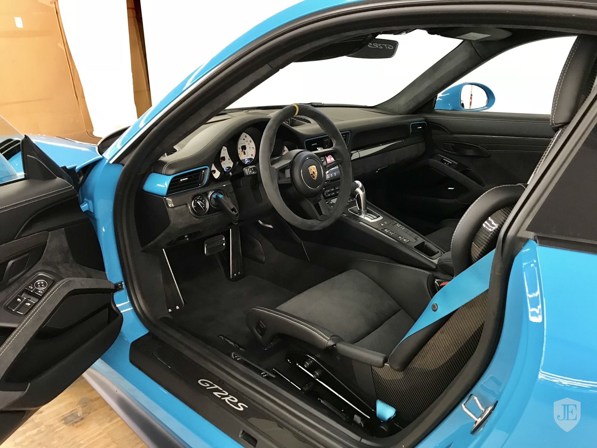 Porsche-911-GT2-RS-For-Sale-9 Is This Miami Blue Porsche 911 GT2 RS Worth $430K – Or $100k More Than MSRP?