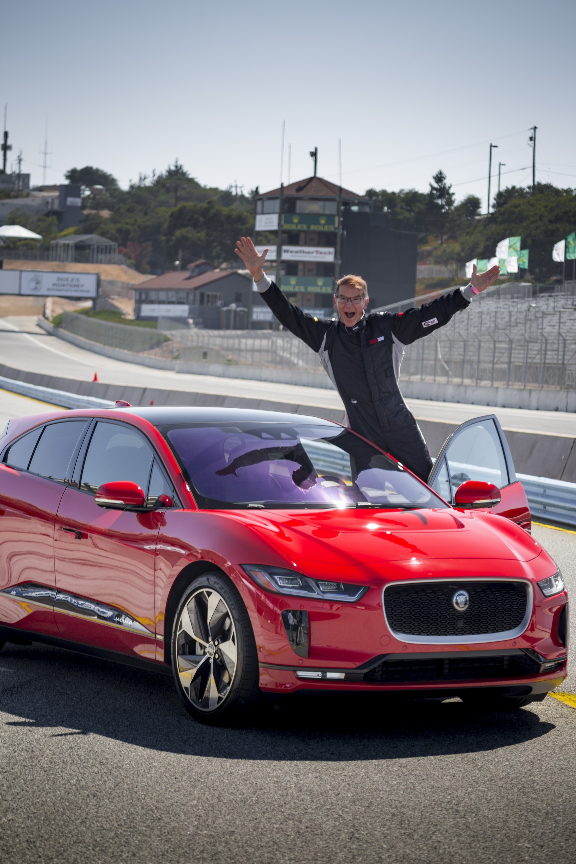 Jaguar-I-Pace-6 Jaguar I-Pace Sets EV Lap Record At Laguna Seca