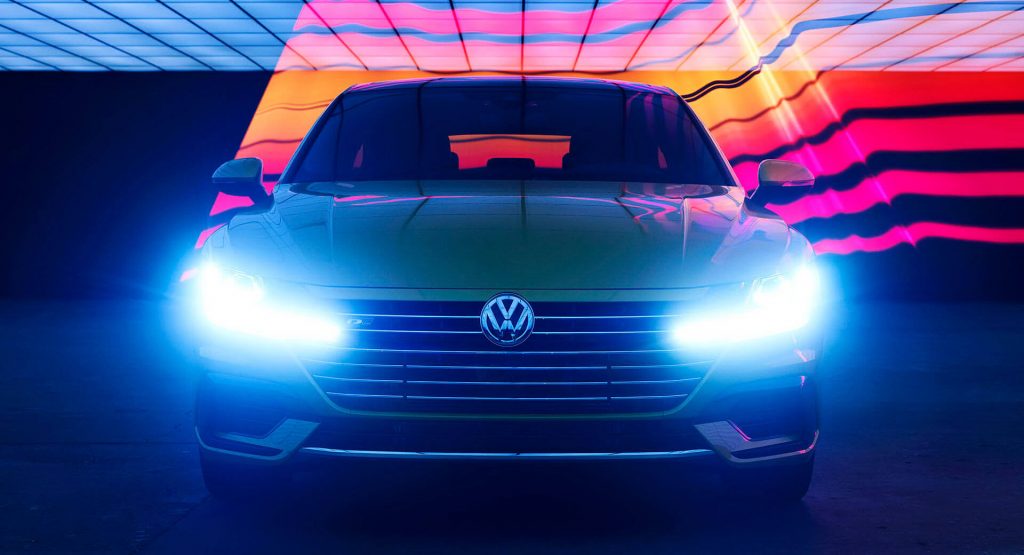  VW Arteon Stars In Techno Shoot Ahead Of Its U.S. Debut